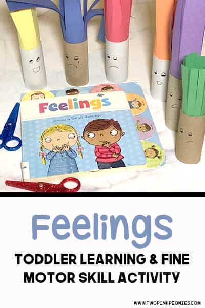 Toddler Feelings Learning Activity 