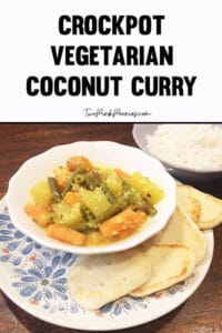 crockpot vegetarian coconut curry