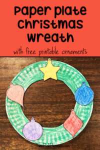Christmas Wreath Craft for Preschoolers