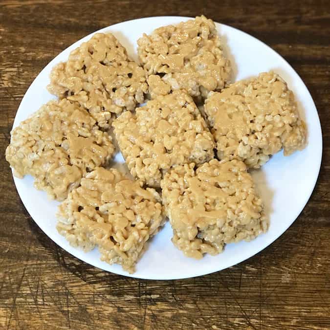 Cookie Butter Rice Crispy Treats 