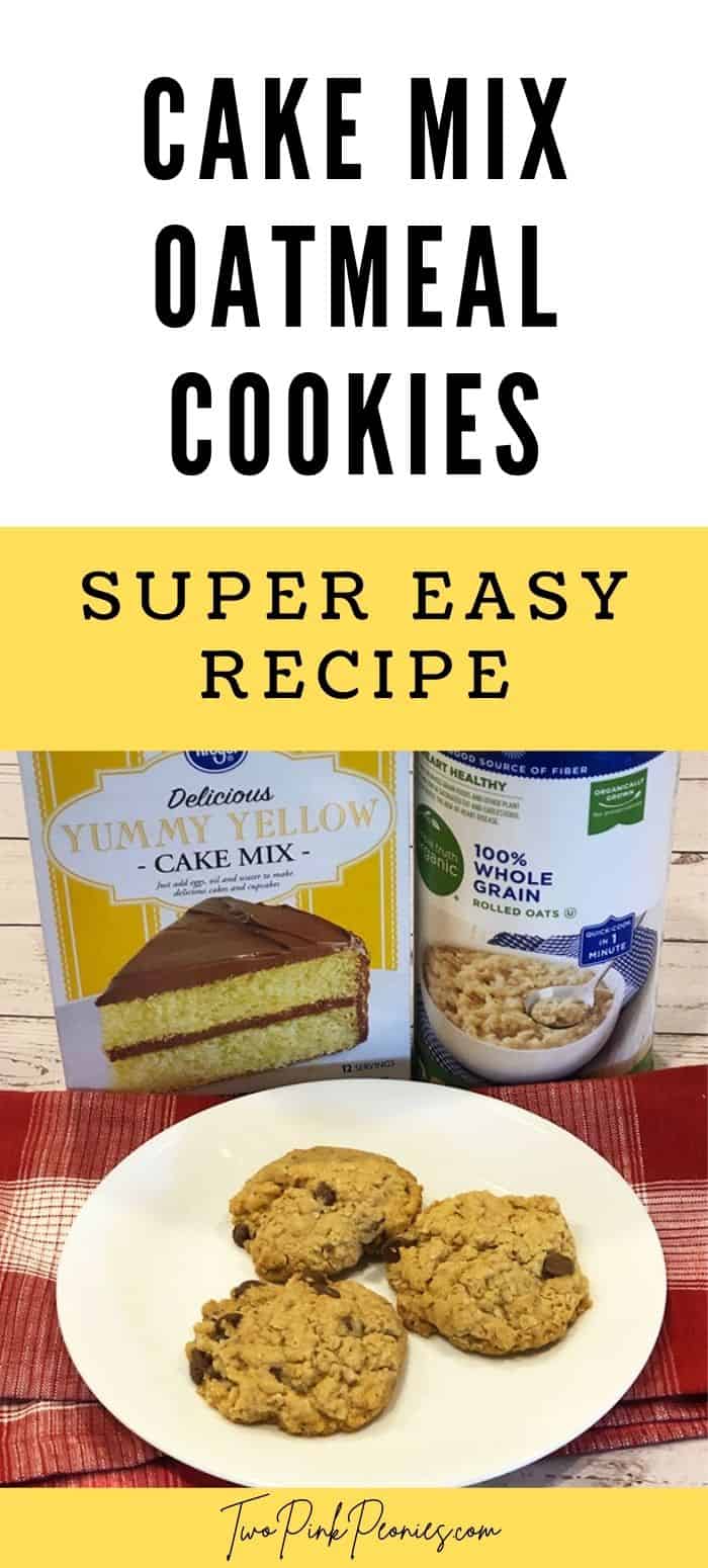 How to make cookies with cake mix