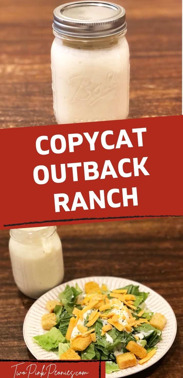 Outback ranch dressing recipe