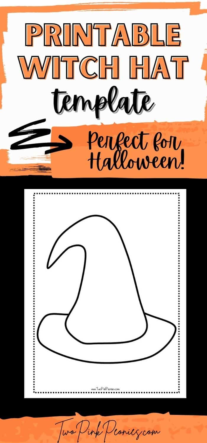 Witch Hat Printable Template