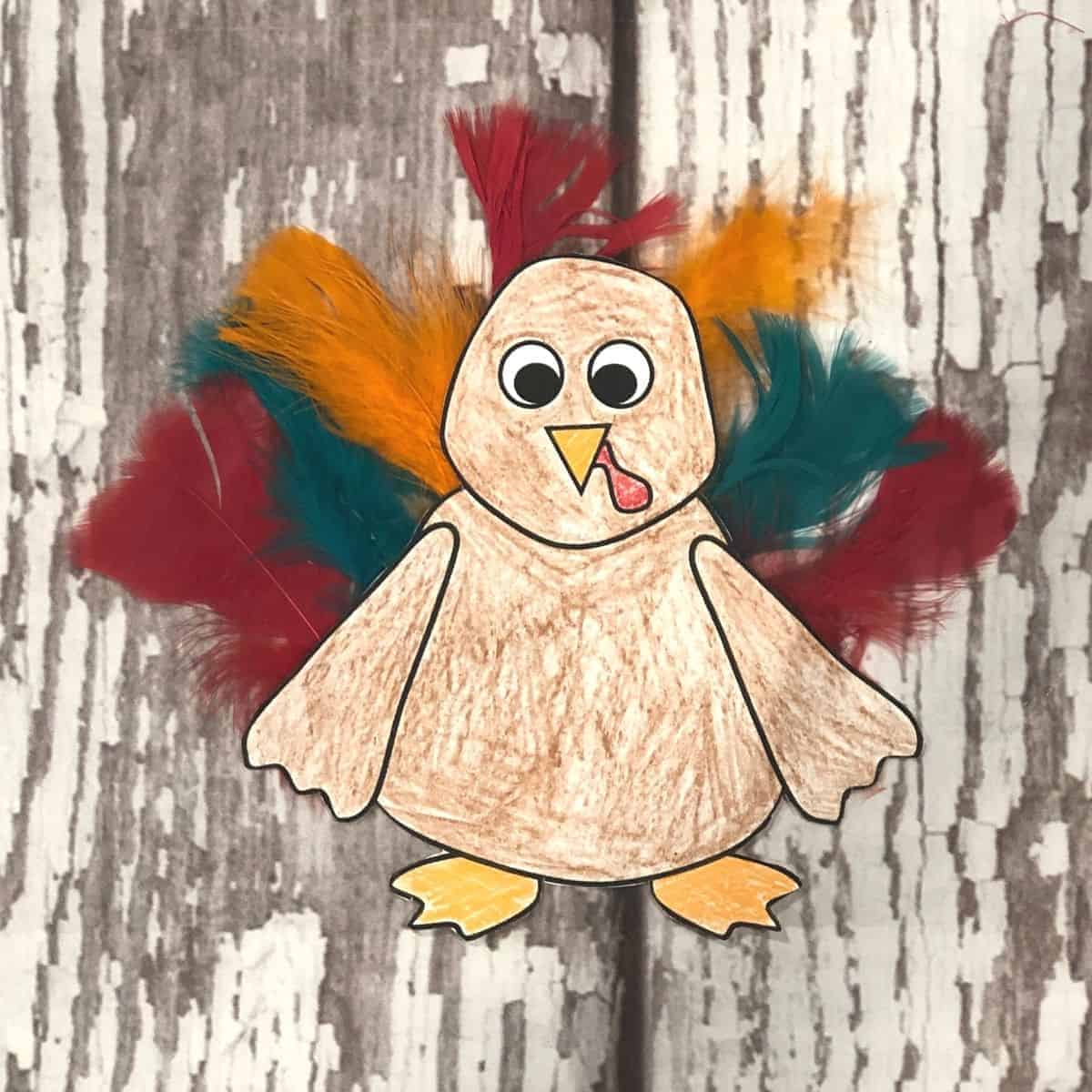 turkey craft template